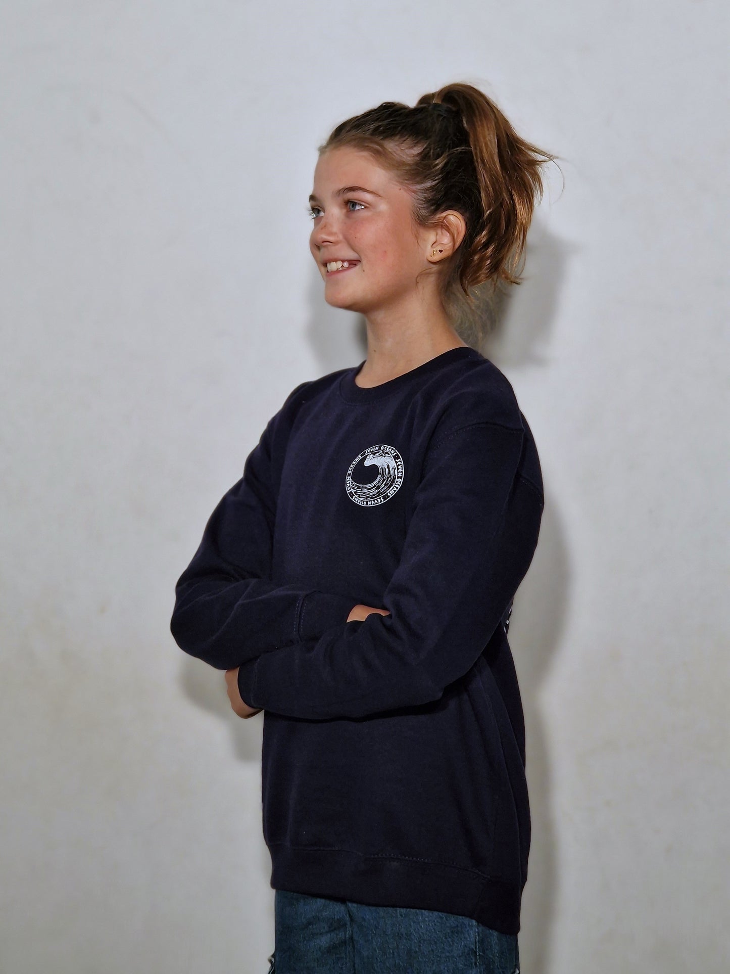 SUDADERA KIDS -LOGO-