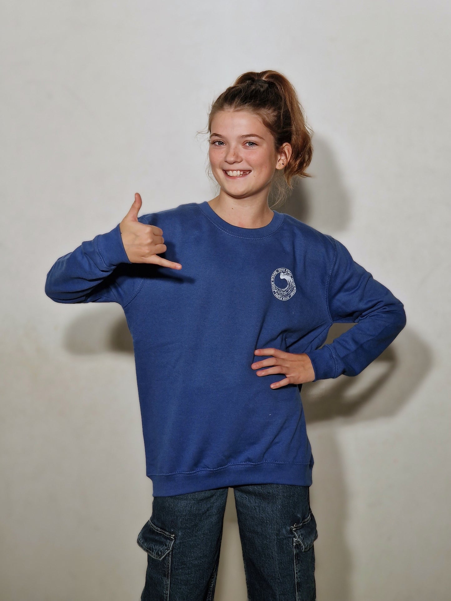 SUDADERA KIDS -LOGO-