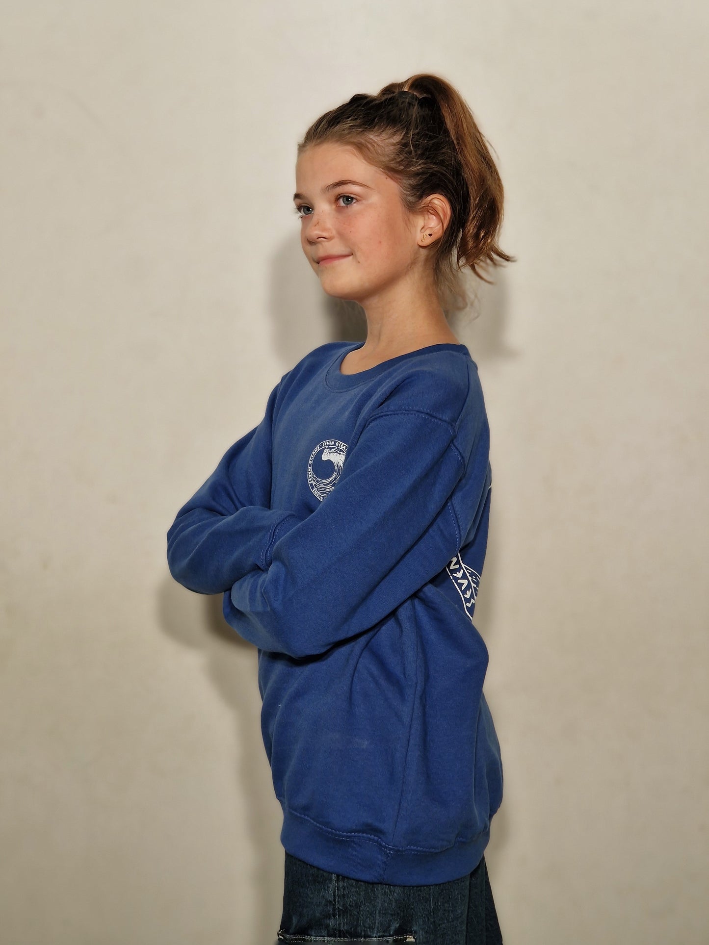 SUDADERA KIDS -LOGO-