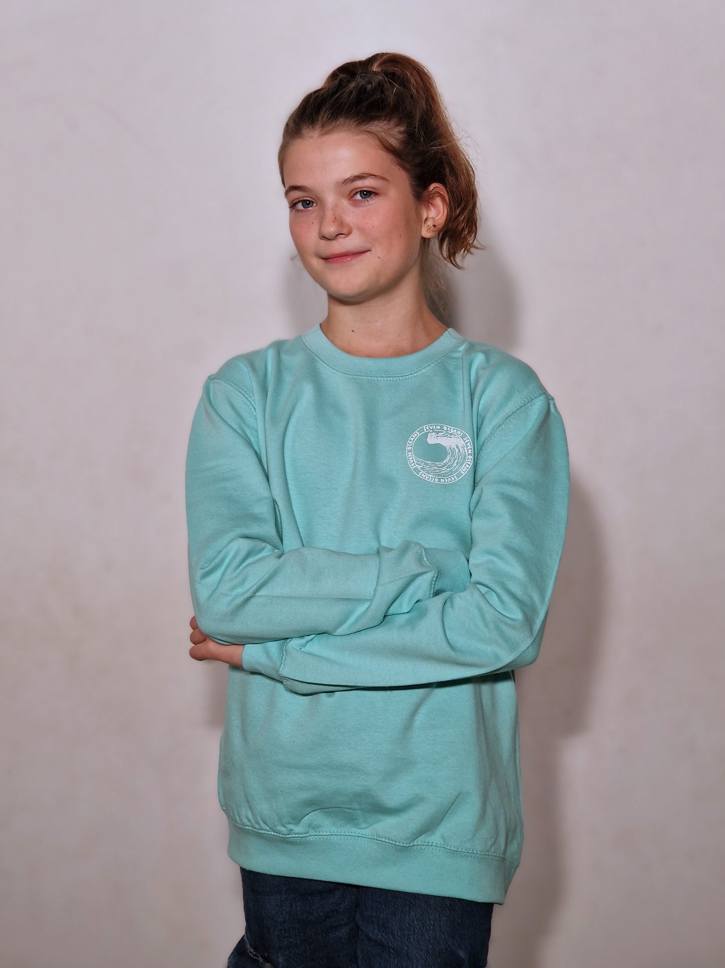 SUDADERA KIDS -LOGO-